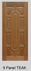 9 Panal TEAK